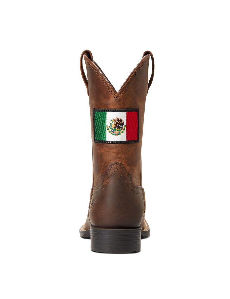 Bottes Western Ariat Orgullo Mexicano Ii Marron | MMF-5059673