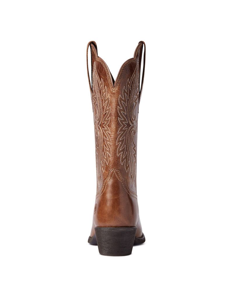 Bottes Western Ariat Heritage R Embout Stretchfit Marron Foncé | WBV-9419969