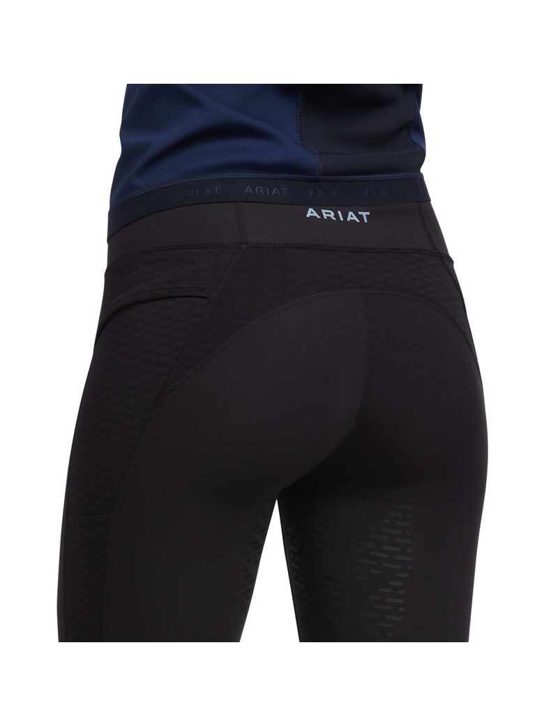 Collant Ariat Ascent Half Grip Noir | FMR-9261608