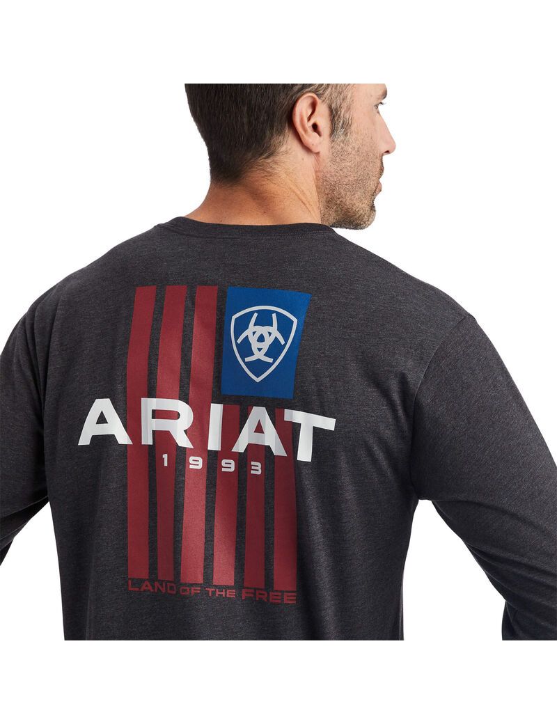 T Shirts Ariat LOTF Noir | YEK-4979390