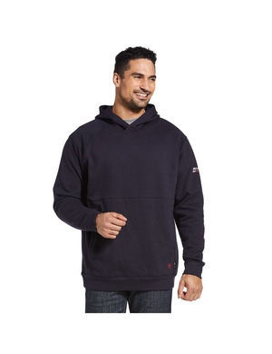 Sweat à Capuche Ariat FR Rev Pullover Bleu Marine | DQO-2538985