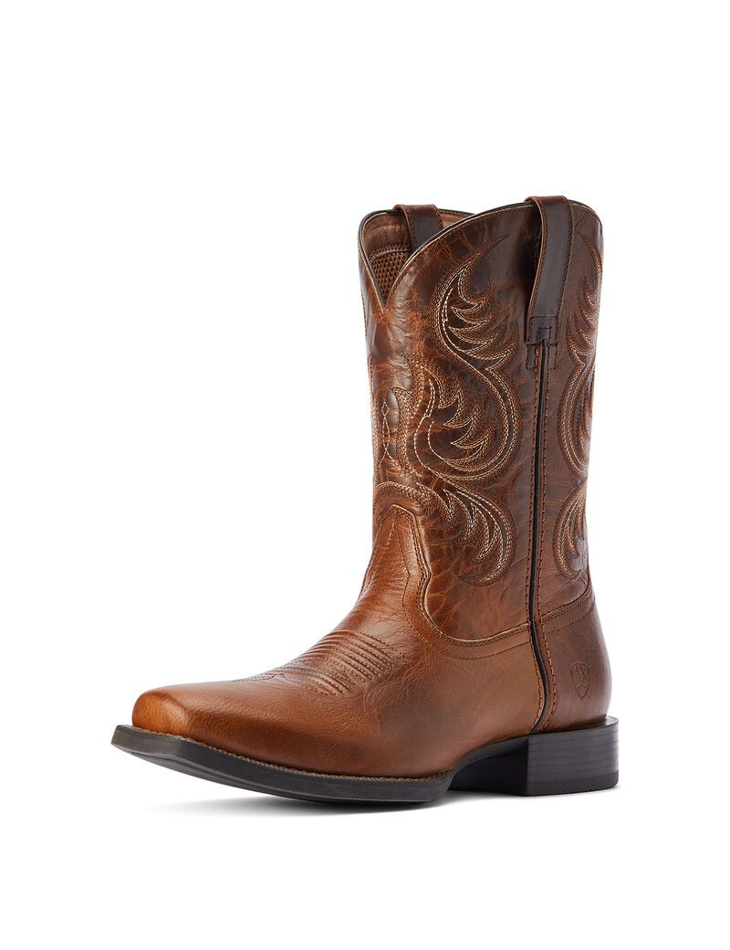 Bottes Western Ariat Sport Boss Man Marron | PMX-3708086