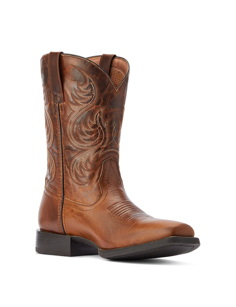 Bottes Western Ariat Sport Boss Man Marron | PMX-3708086