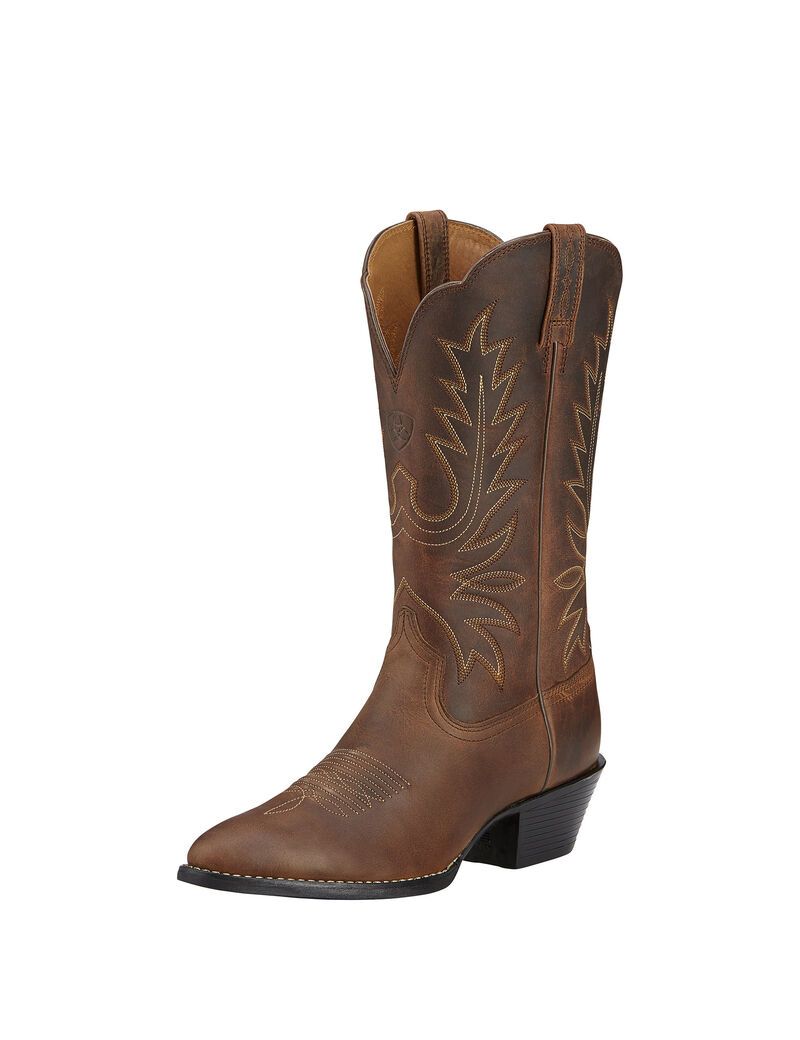 Bottes Western Ariat Heritage R Embout Marron | DLY-1830400