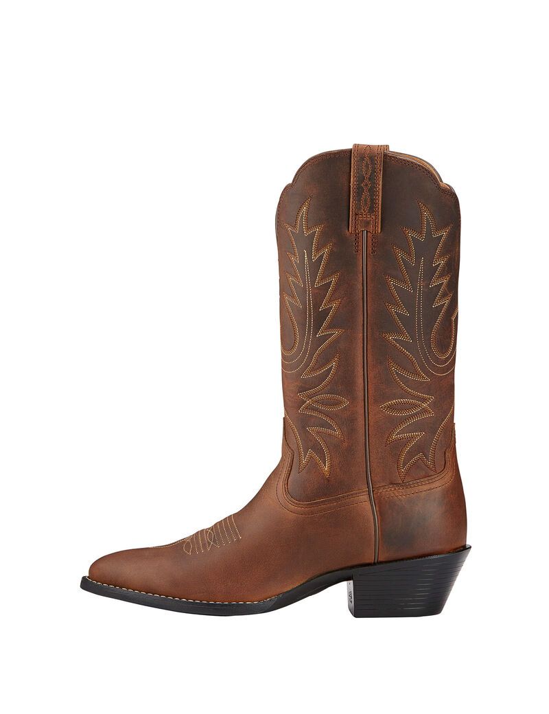 Bottes Western Ariat Heritage R Embout Marron | DLY-1830400