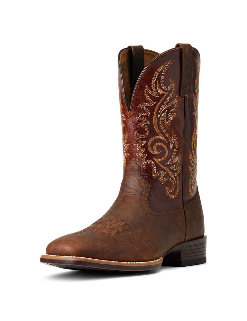 Bottes Western Ariat Lasco Ultra Marron | AFT-1525113