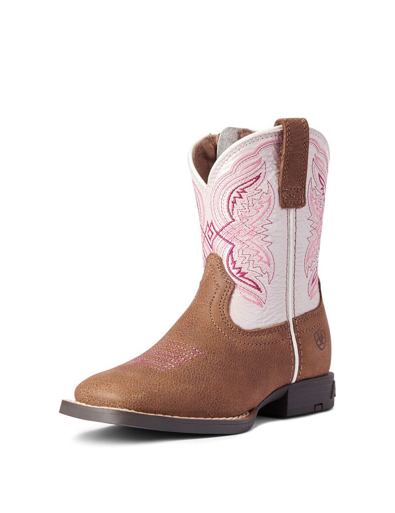 Bottes Western Ariat Double Kicker Marron | GEH-5673951