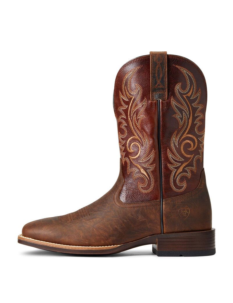 Bottes Western Ariat Lasco Ultra Marron | AFT-1525113