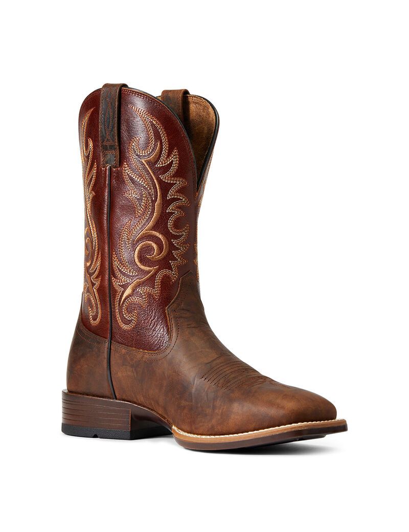 Bottes Western Ariat Lasco Ultra Marron | AFT-1525113