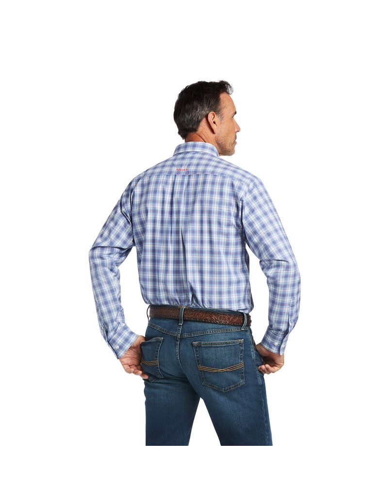 Chemises De Costume Ariat Pro Series Quanah Classiche Fit Bleu Foncé | CFG-7882518