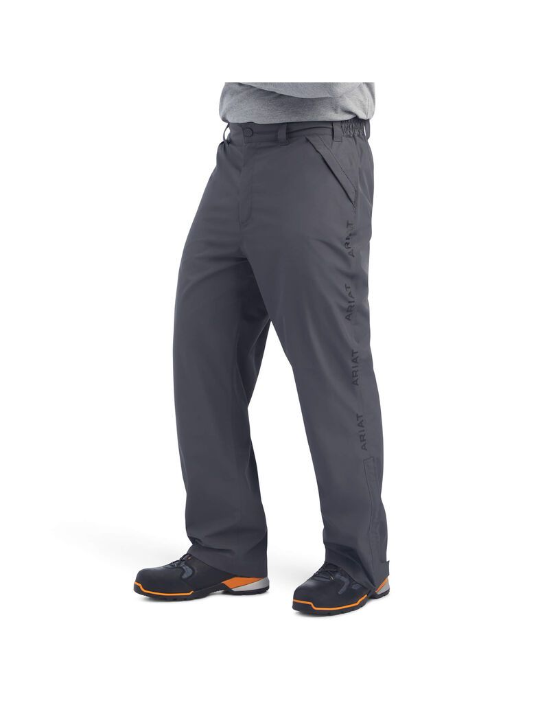 Pantalon Ariat Rebar Stormshell Imperméables Grise | TIR-6616087