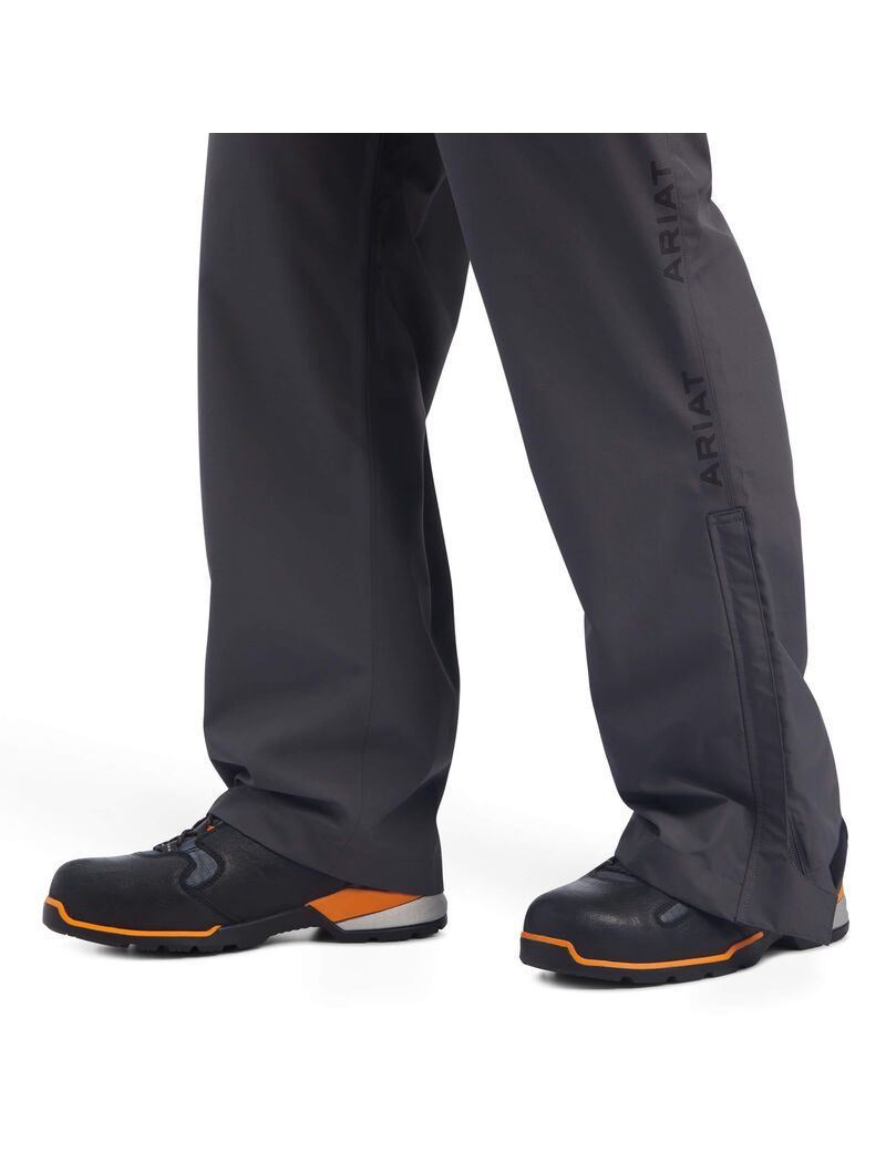 Pantalon Ariat Rebar Stormshell Imperméables Grise | TIR-6616087