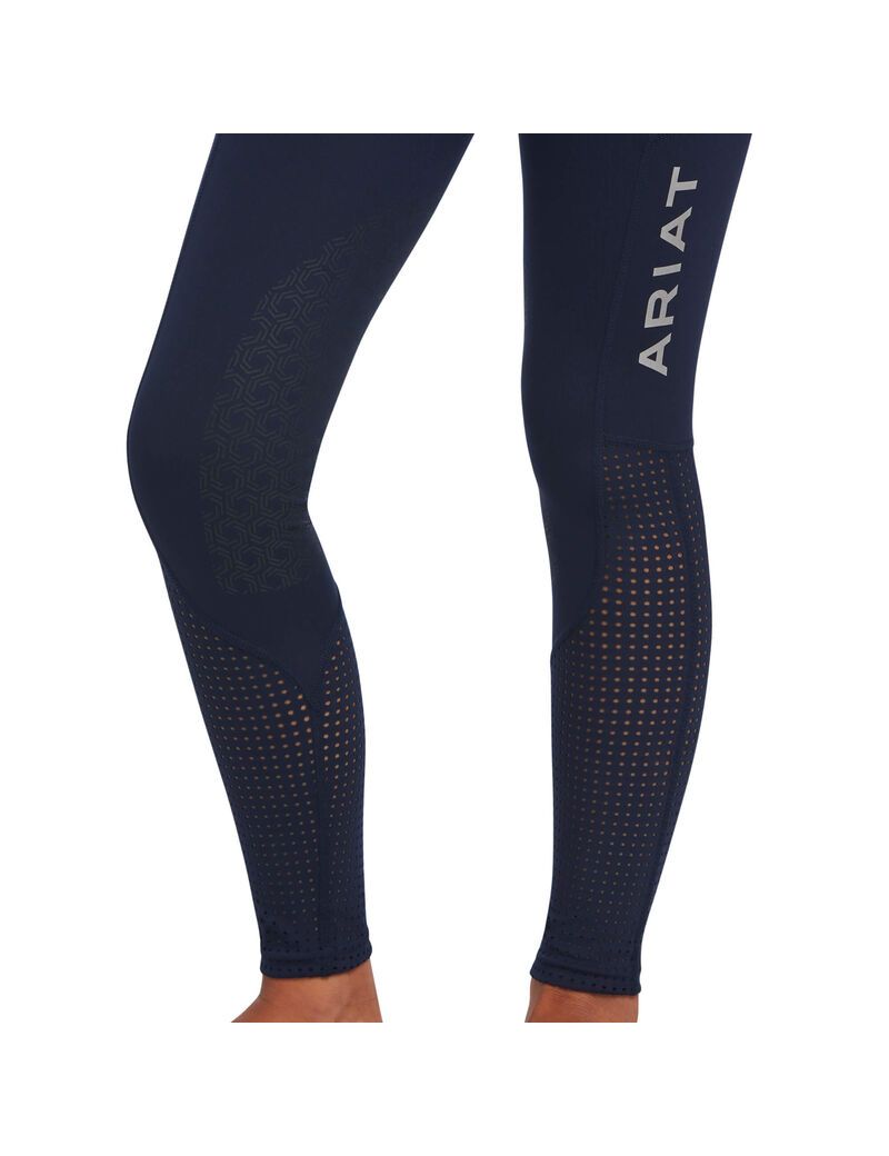 Collant Ariat Eos Knee Patch Bleu Marine | UMN-5396410