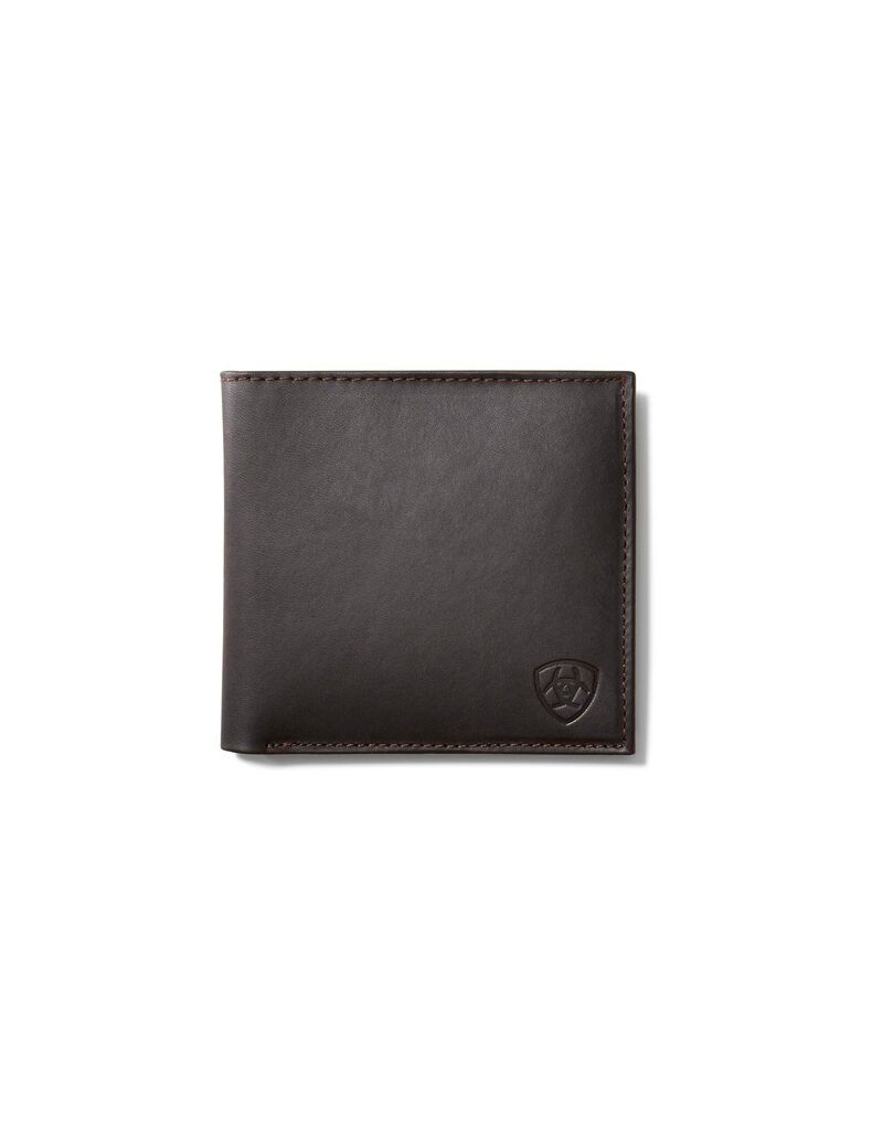 Portefeuilles Ariat Bifold Logo Cuivre Foncé | NPH-6638985