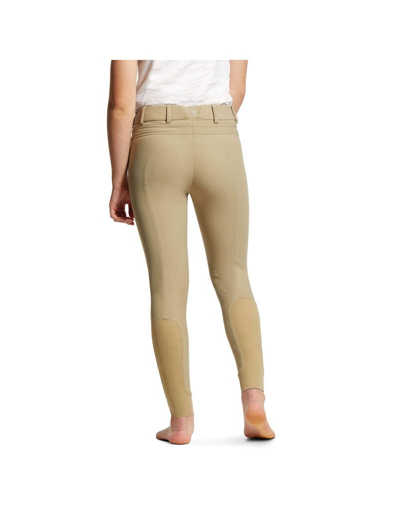 Pantalon Ariat Tri Factor EQ Grip Knee Patch Breech Marron | IAN-6964014