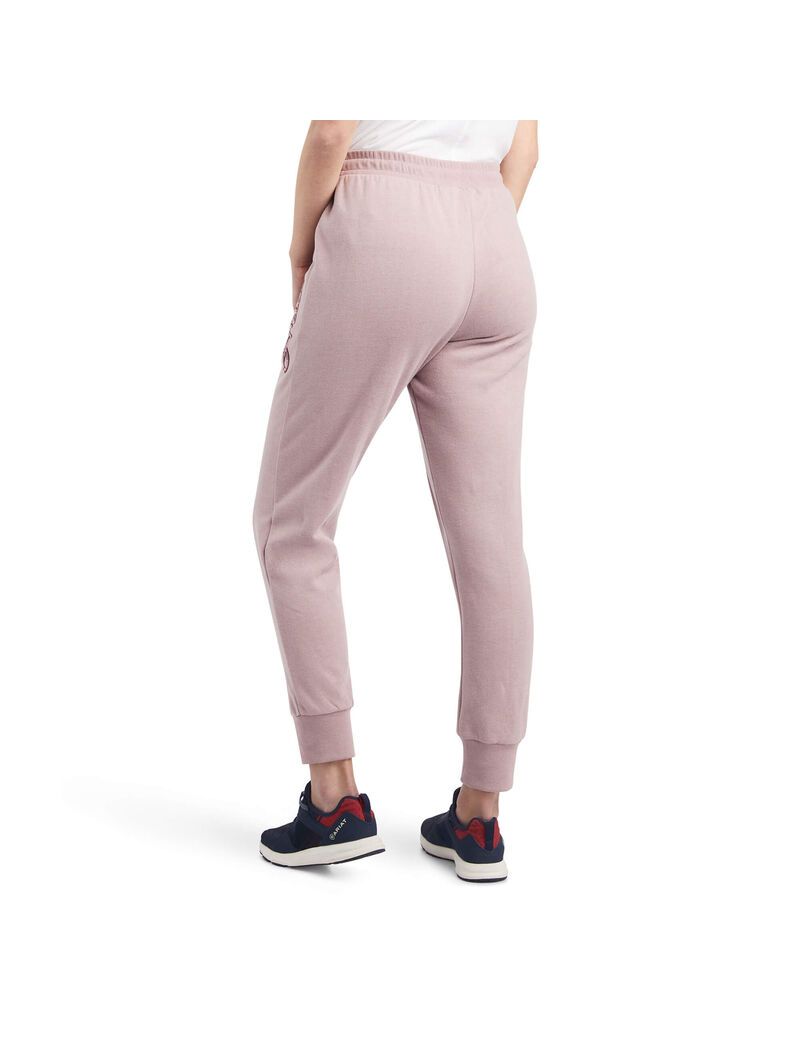 Pantalon Ariat Real Jogger Sweatpants Rose | UYV-5513516