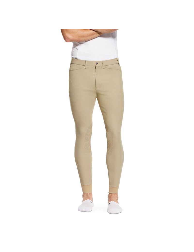 Pantalon Ariat Tri Factor Grip Knee Patch Breech Marron | XNS-4032139