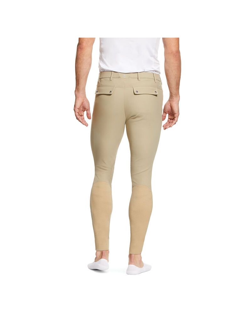 Pantalon Ariat Tri Factor Grip Knee Patch Breech Marron | XNS-4032139