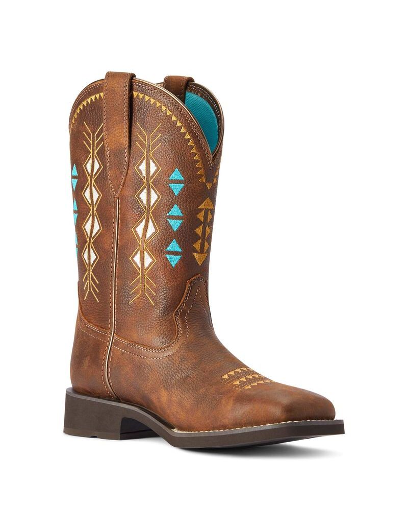 Bottes Western Ariat Delilah Deco Cuivre | DEG-8743155