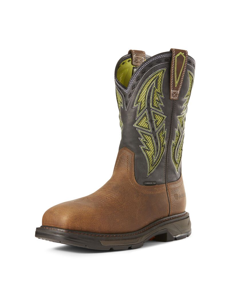 Bottes de Travail Ariat WorkHog XT VentTEK Spear Carbon Embout Marron | SUV-6980633