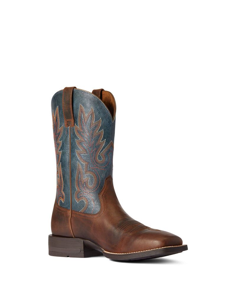 Bottes Western Ariat Layton Marron | NZT-3318504