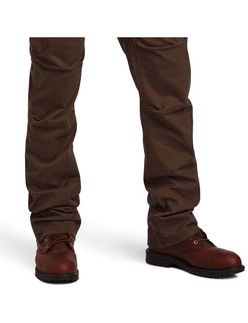 Pantalon Ariat Rebar M5 Droit DuraStretch Washed Twill Dungaree Droit Leg Multicolore | QZW-0080604