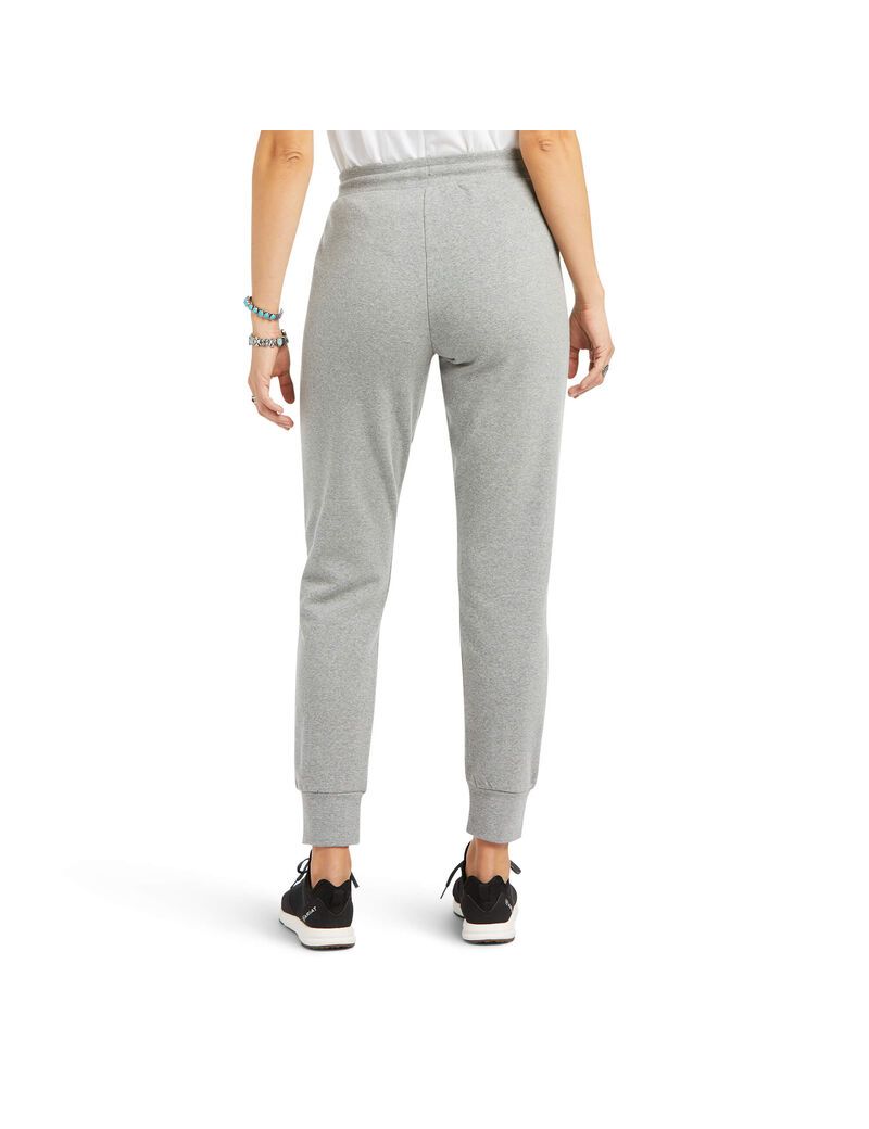 Pantalon Ariat Real Jogger Sweatpants Grise | XCX-3439395