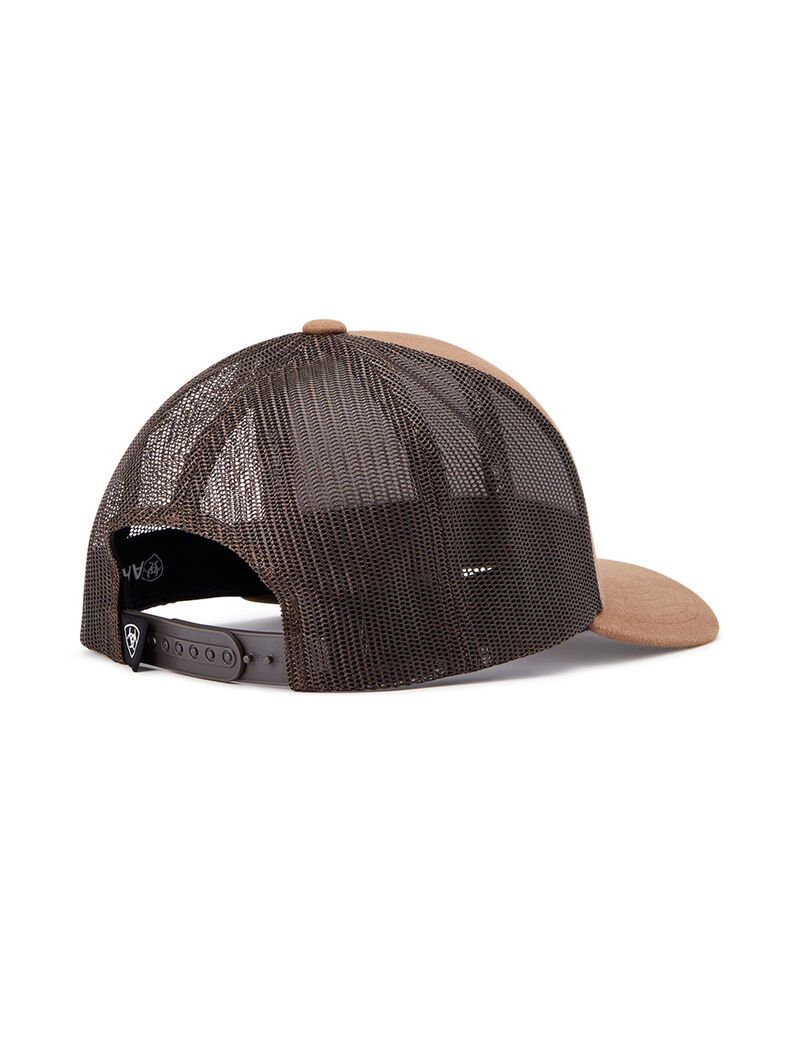 Casquettes Ariat Hex Logo Patch Marron | RDB-0278359