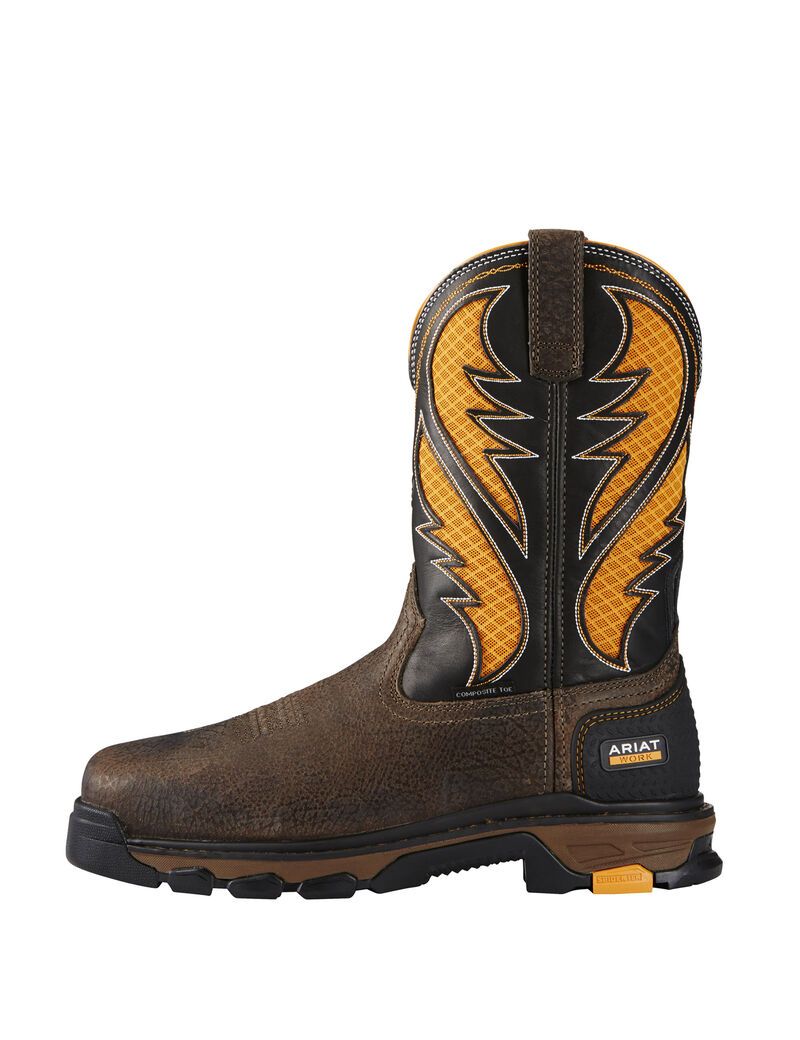 Bottes de Travail Ariat Intrepid VentTEK Composite Embout Marron | GPB-4052109