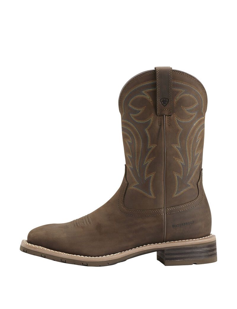 Bottes Imperméables Ariat Hybride Rancher Western Marron | TPC-3756791