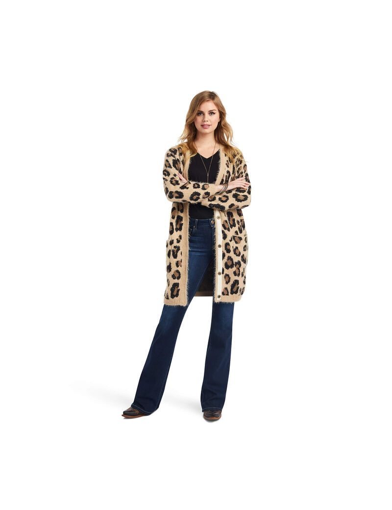 Chandails Ariat The Cat's Meow Leopard | VRD-6844408