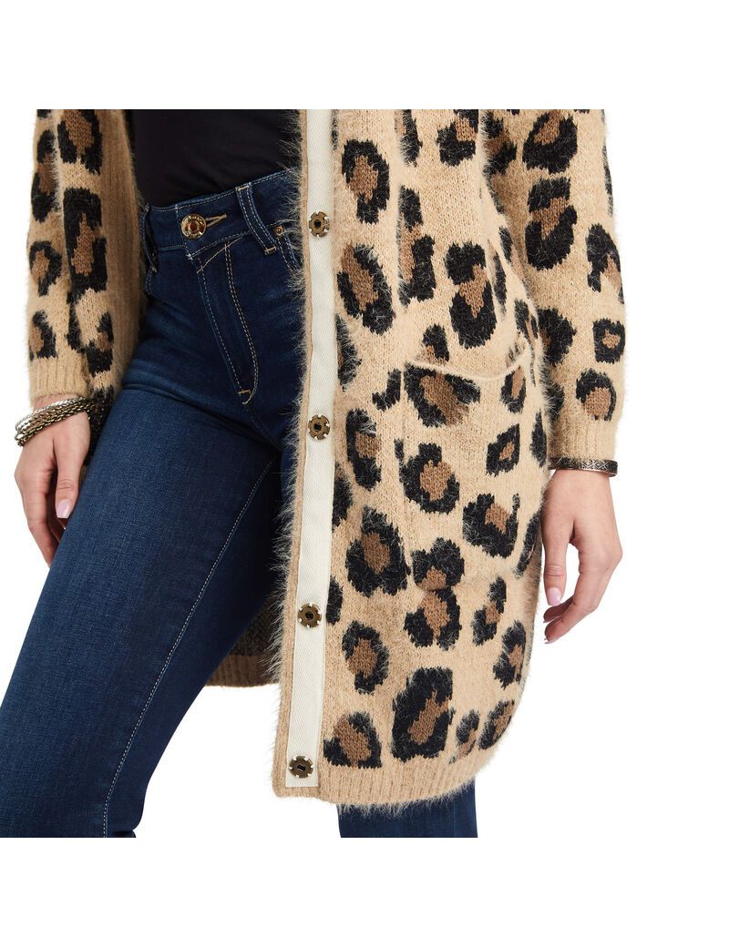 Chandails Ariat The Cat's Meow Leopard | VRD-6844408