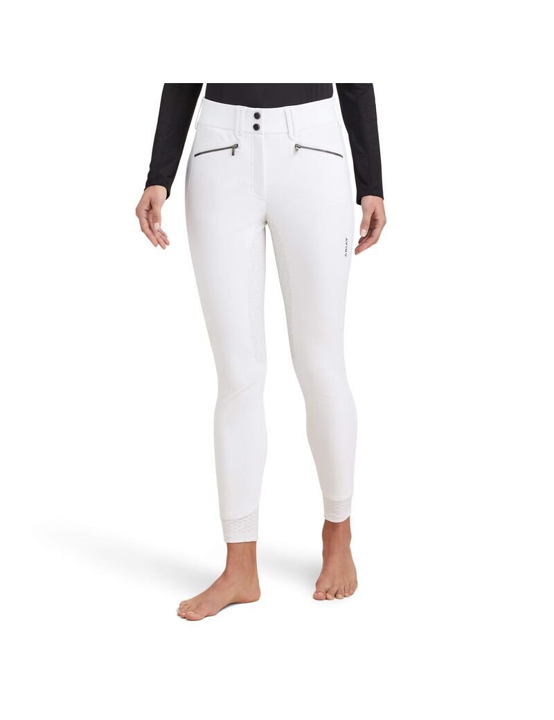 Pantalon Ariat Tri Factor X Bellatrix Full Seat Breech Blanche | CRX-4493309