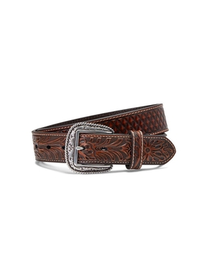 Ceintures Ariat Diamond Plate Embroidery Marron | WEA-1768823