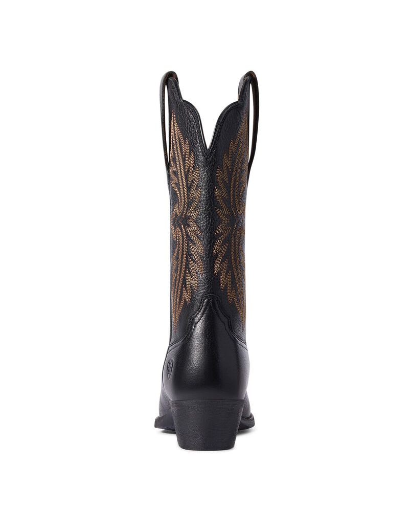 Bottes Western Ariat Heritage R Embout Stretchfit Noir | YAG-4678704