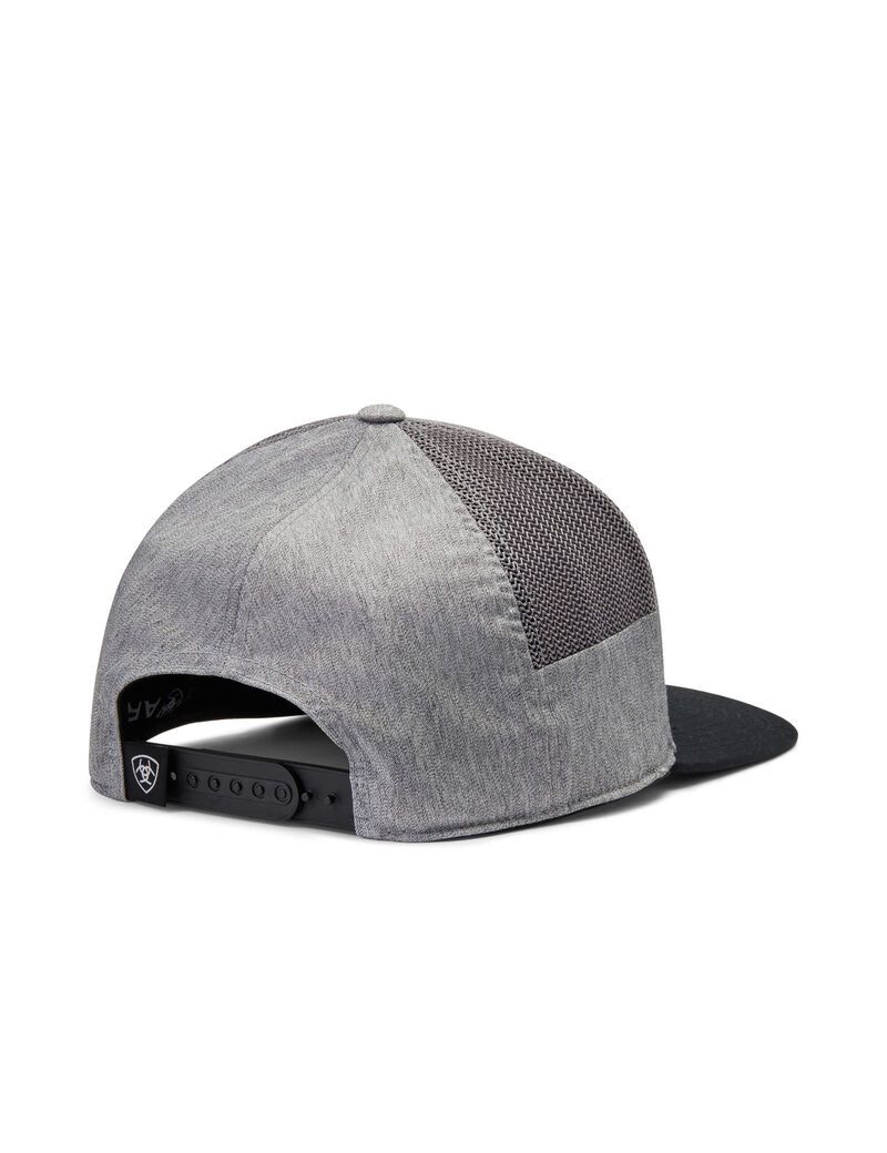 Casquettes Ariat Round logo patch Grise | SVD-1540758