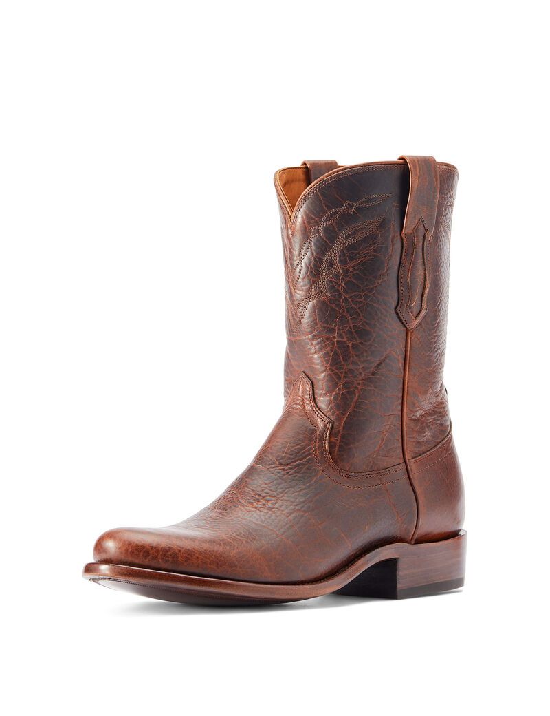 Bottes Western Ariat Bench Made Clanton Marron | GEO-5071343