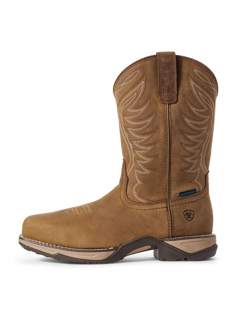 Bottes Imperméables Ariat Anthem Composite Embout Travail Marron | IRH-9195449