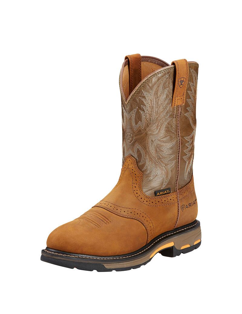 Bottes de Travail Ariat Workhog Pull-on Multicolore | MUG-2807522