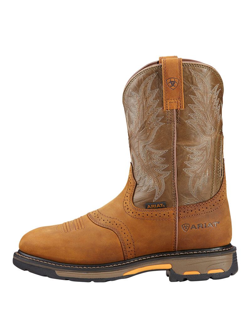 Bottes de Travail Ariat Workhog Pull-on Multicolore | MUG-2807522