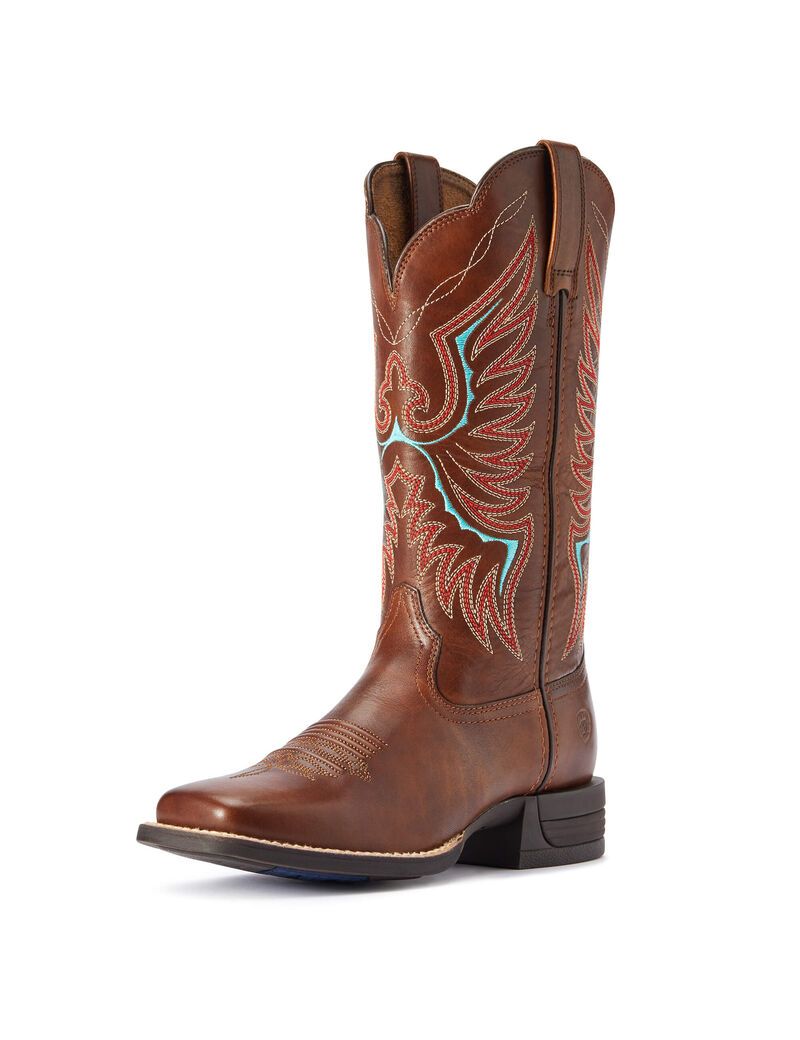 Bottes Western Ariat Rockdale Marron | YBZ-2610530