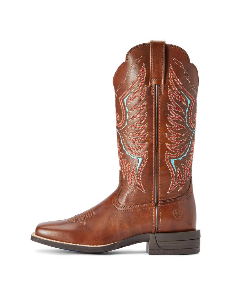 Bottes Western Ariat Rockdale Marron | YBZ-2610530