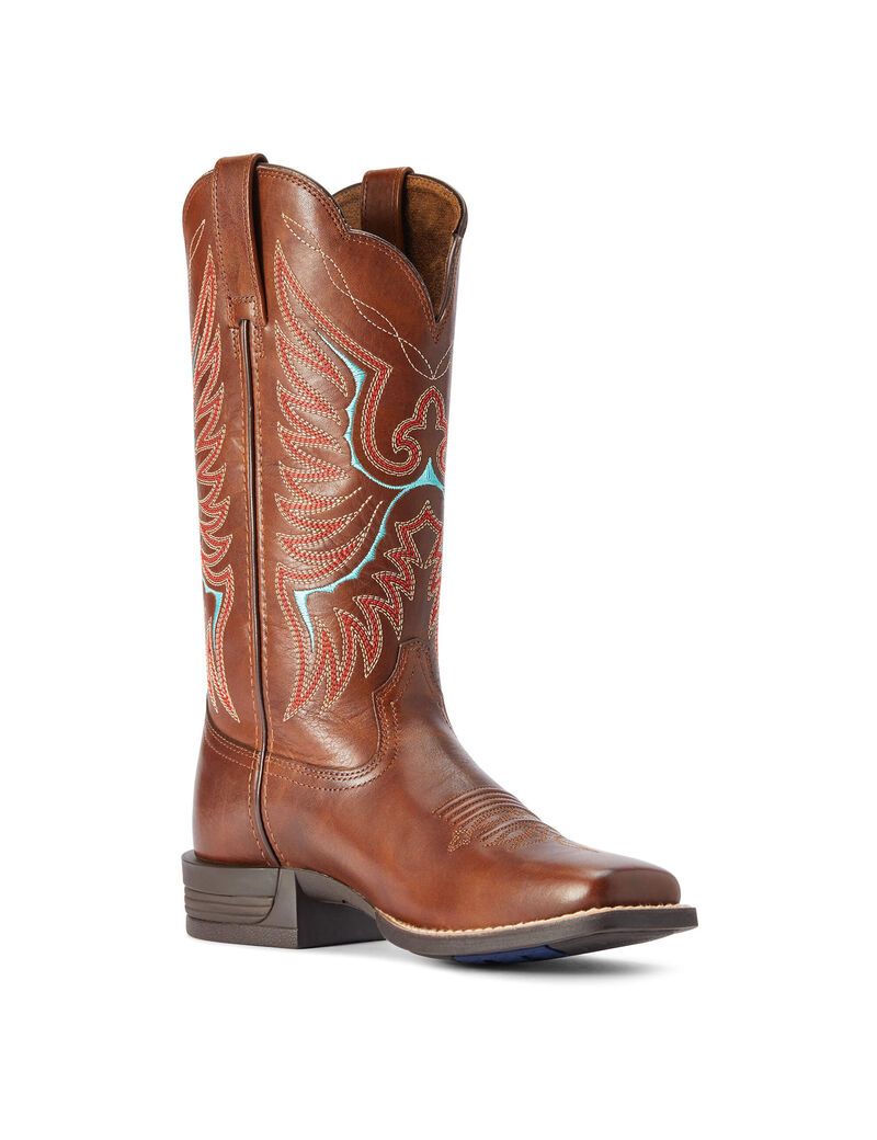 Bottes Western Ariat Rockdale Marron | YBZ-2610530