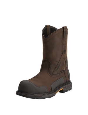 Bottes Imperméables Ariat OverDrive XTR Composite Embout Travail Marron | COC-8438125