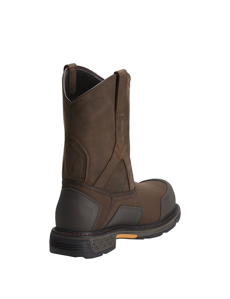 Bottes Imperméables Ariat OverDrive XTR Composite Embout Travail Marron | COC-8438125