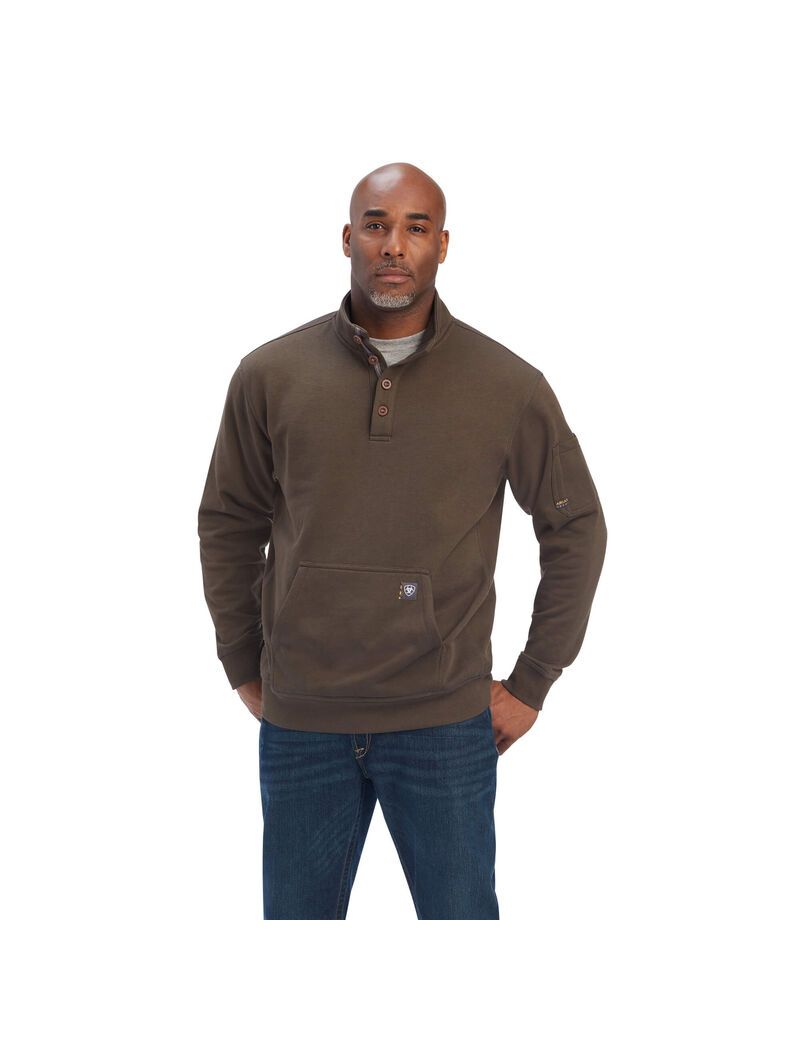 Chandails Ariat Rebar Overtime Fleece Multicolore | PXB-5991899