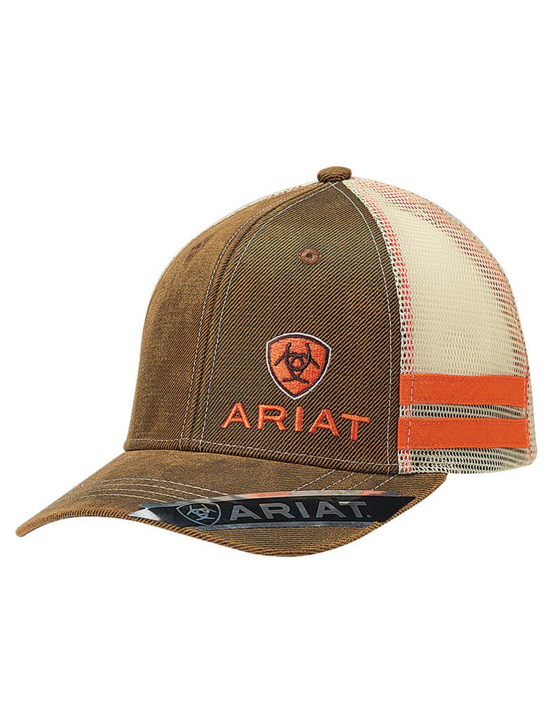 Casquettes Ariat Structured Medium High Marron | NEQ-9936408