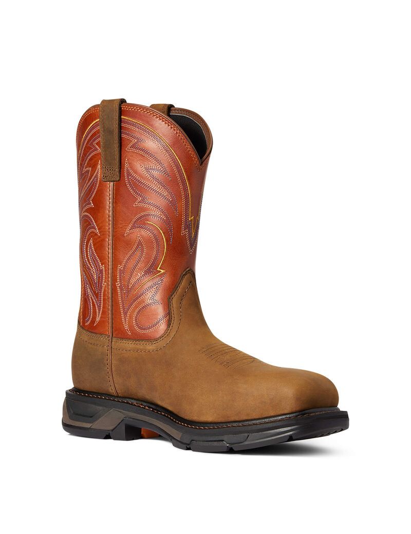 Bottes de Travail Ariat WorkHog XT Cottonwood Carbon Embout Multicolore | MXU-6310458