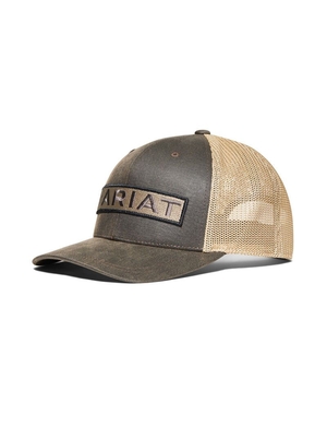 Casquettes Ariat Long Rectangle Logo Patch Marron | RWL-5172641