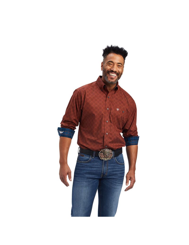 Chemises De Costume Ariat Relentless Unstoppable Stretch Classiche Fit Multicolore | EDN-1145003